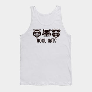 Cool Cats (Dark) Tank Top